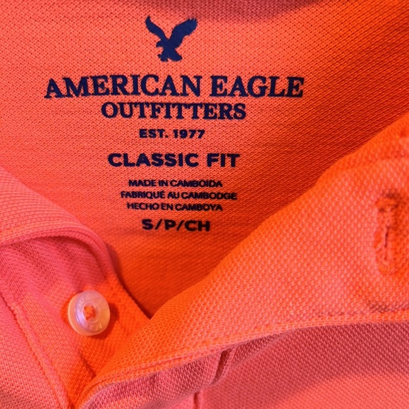 Men’s American Eagle polo shirt Size S - Picture 2 of 3